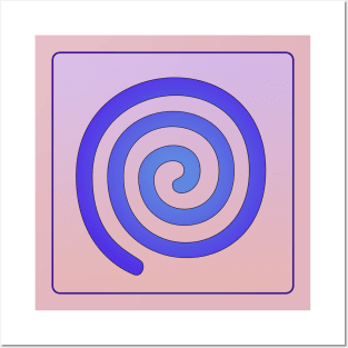 Nazca Spiral Posters and Art